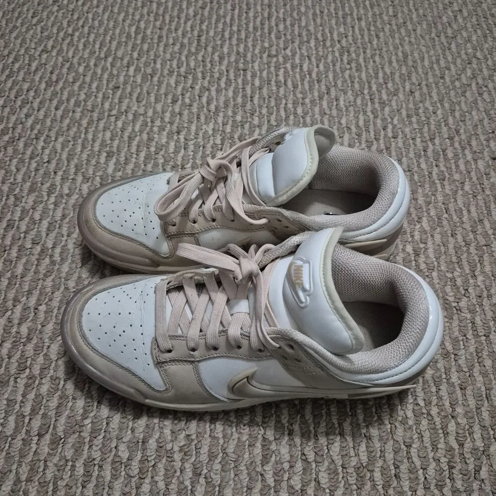 Nike Dunk Low Twist Sanddrift Tan Pink Oxford DZ2794-102 Women's Size 9